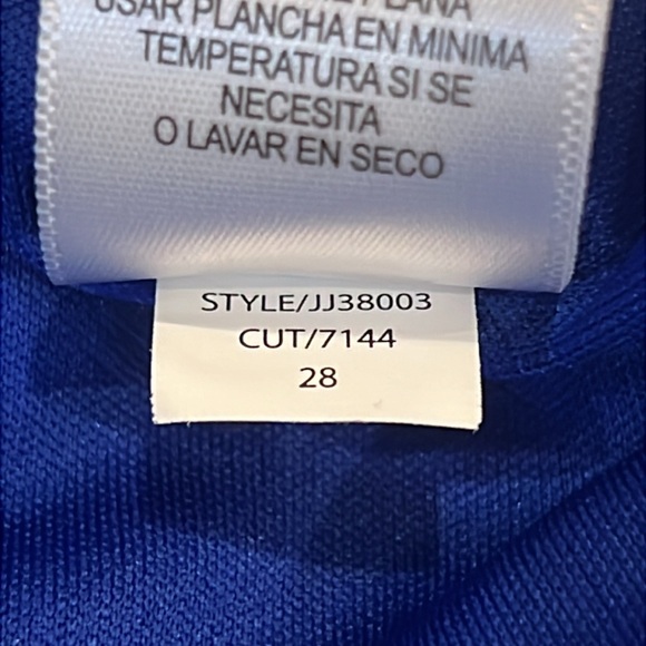 Julia Jordan Tie Shoulder Blue Sleeveless Sheath Dress Flounce Hem - Picture 13 of 17